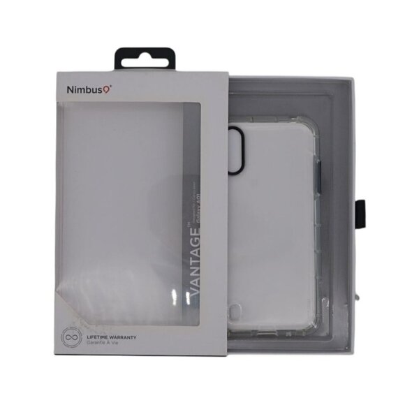 Nimbus Vantage Clear Case for Samsung Galaxy A01 – Slim, Shock-Absorbent Protect - Picture 5 of 6